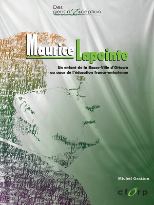 cover image of Maurice Lapointe